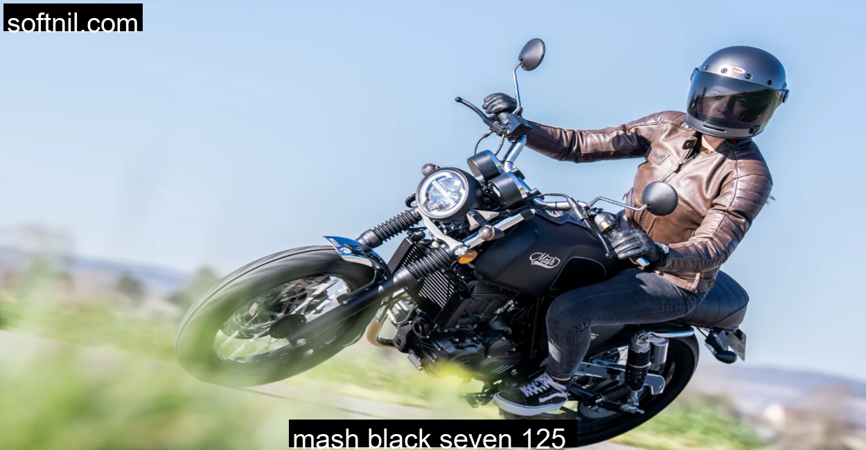 Mash Black Seven 125